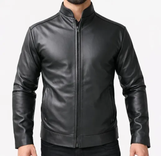 Vendo jaqueta de couro legítimo masculina 