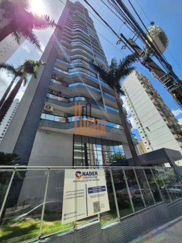 Ed. Village VIP - Apartamento para locação com 3 suítes, 127 m² e 2 vagas em andar alto no