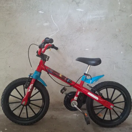 Bicicleta infantil NATHOR HOMEM ARANHA ARO 16