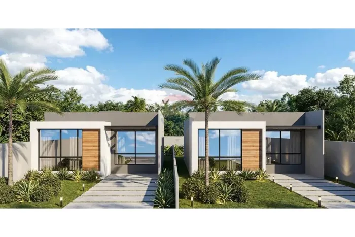Casa Nova 2 Quartos com Sobra de Terreno no Loteamento Bandeirantes