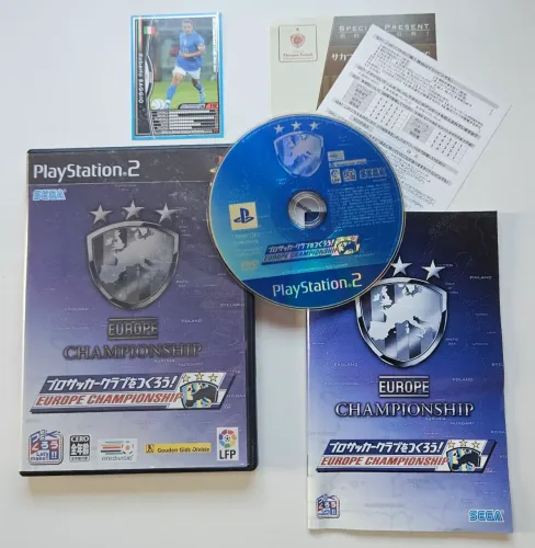 Europe Championship PlayStation 2 ps2 Japonês