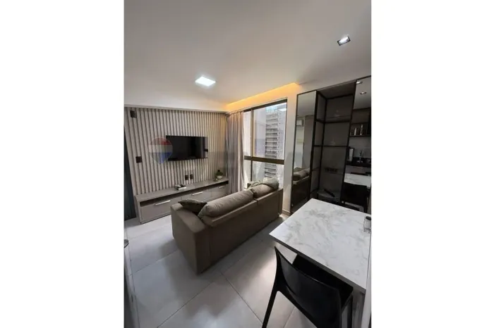 Apartamento 100% Mobiliado com Lazer Completo a 800m do Mar