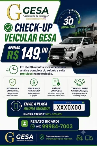 Evite golpes e prejuízos, Checkup veicular é com a GESA!?