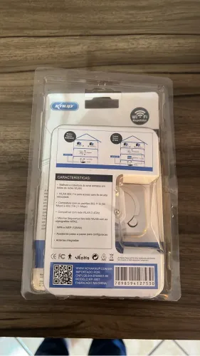 Repetidor Wi-Fi wireless sem fio