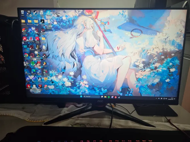 ? VENDO PC GAMER ? SSD 1TB Nvme + Ryzen 5 5600 + Monitor AOC Hero 27" 144Hz