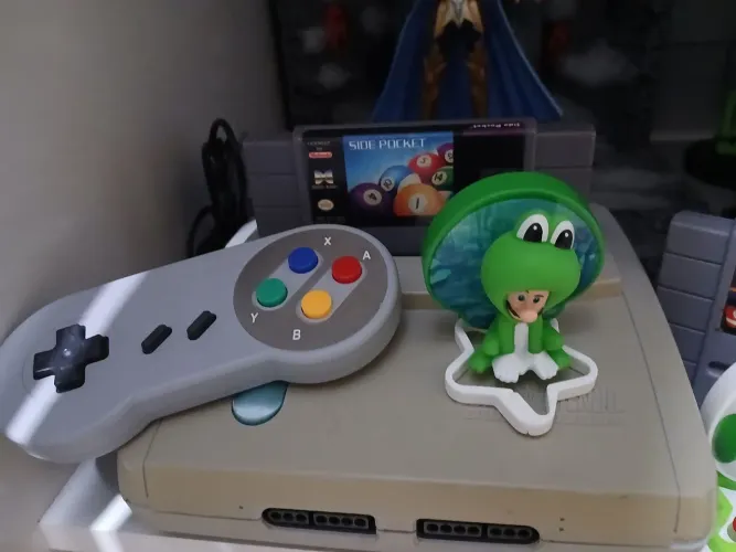 Super Nintendo Completo + 1 Jogo de Brinde