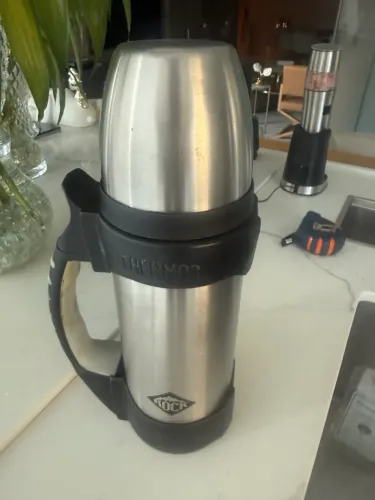 Garrafa Térmica Profissional Thermos ROCK Inox - Alta Durabilidade
