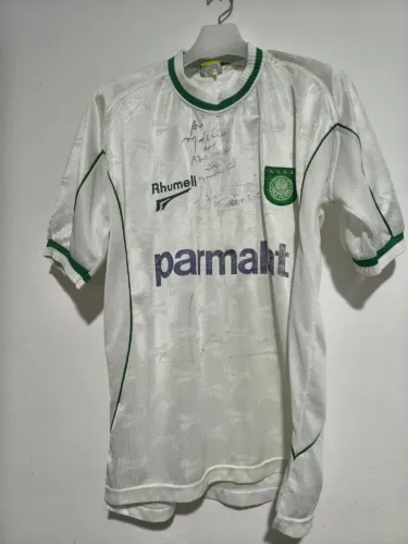 Camisa do Palmeiras autografada