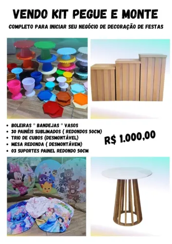 Kit completo de peguei monte