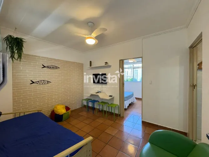 Apartamento MOBILIADO | 1 Dormitórios para Alugar na Aparecida em Santos!