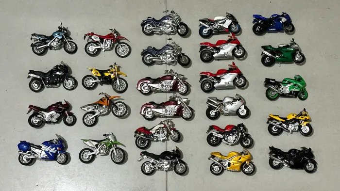 Coleção miniaturas de motos Maisto