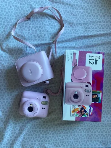 CAMERA INSTAX MINI 12 ROSA GLOSS