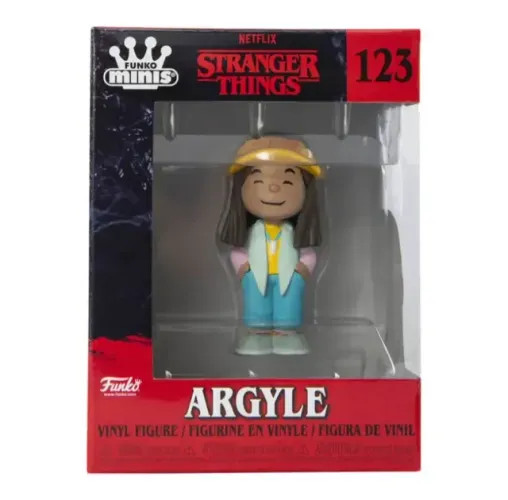 EXCLUSIVIDADE Boneco FUNKO Minis Stranger Things Argyle