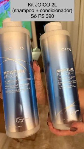 Kit shampoo e condicionador Moisture Recovery