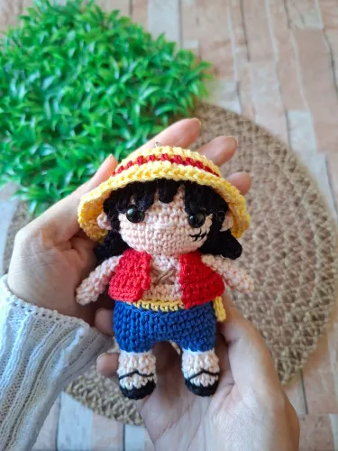 Luffy amigurumi