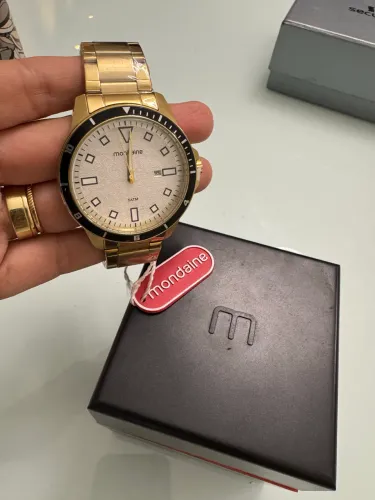 Relógio MONDAINE ORIGINAL NOVO