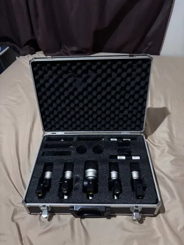 Kit Profissional De Microfones Para Bateria Vokal Vdm-7