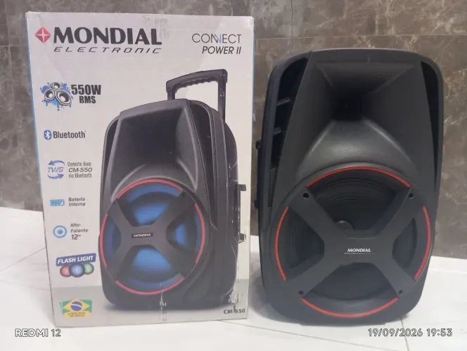 Caixa de som amplificada CM550