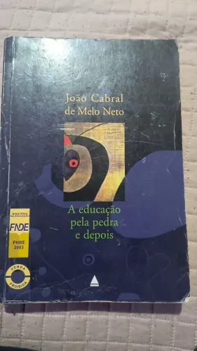 Livro de historias e poemas João Cabral de Melo Neto usado