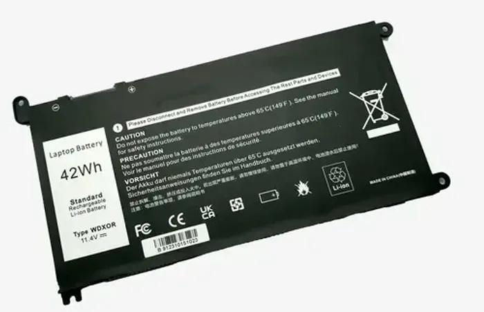Bateria Notebook Digittal Wdx0r 11.4v 3500mah Para Dell Preto Li-ion