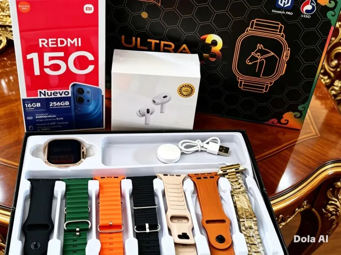 Celular xiaomi+fone+ smartwatch 