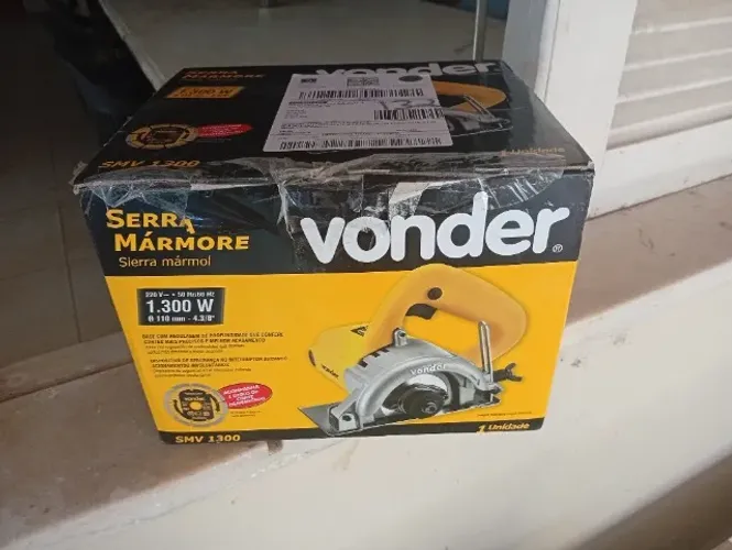 Serra mármore vonder na caixa