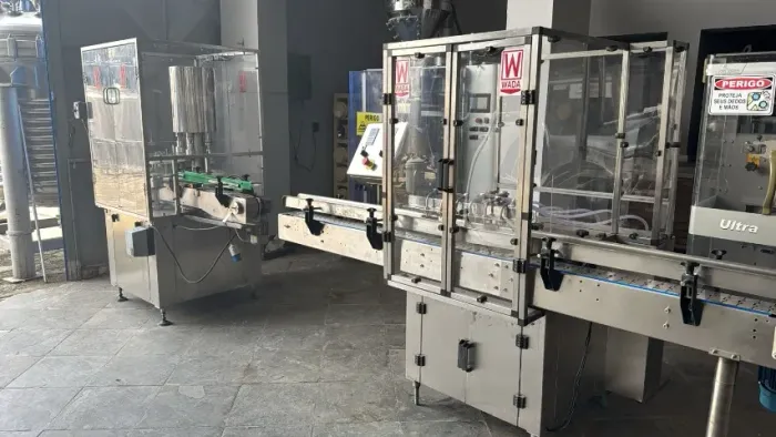 Linha de envasae de liquidos WADA - Oportunidade