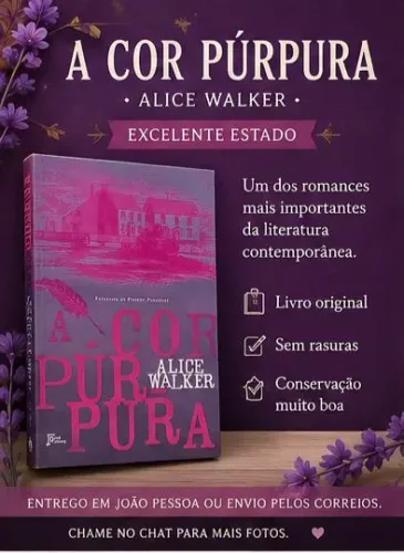 A Cor Púrpura - Alice Walker | NOVO