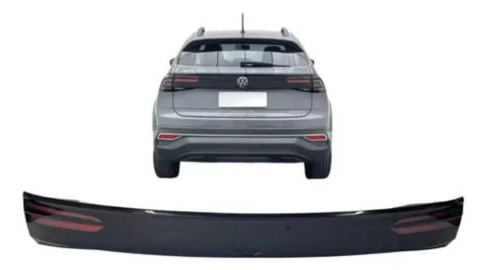 Lanterna Tampa Traseira Volkswagen Nivus 2021 A 2024 Origina Ambos Lados Vermelho