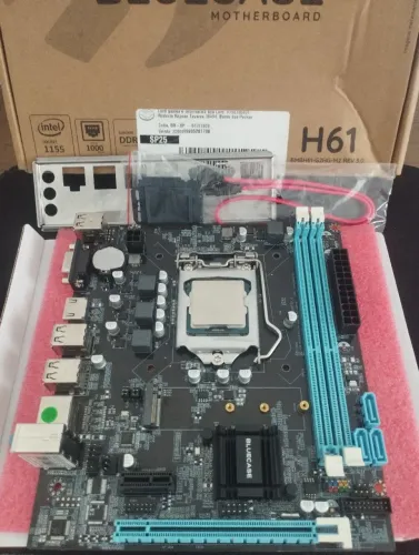 Placa mãe lga 1155 <br><br>Processador Intel i3 3.40ghz