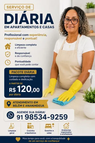 SOS DIARISTA PROFISSIONAL 