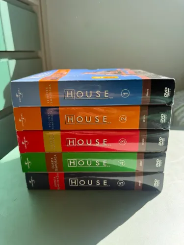 Box serie House 1º a 5º temporada