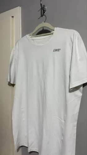 Camiseta LIVE! Fitness - Branca | Tam. P