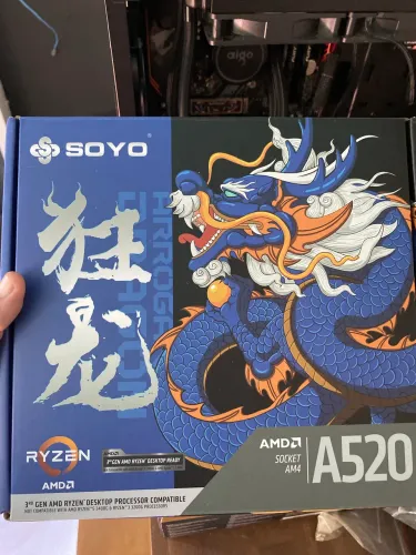 Placa mãe am4 soyo A520m