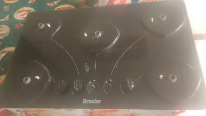 Fogão Cooktop faltando as tremp