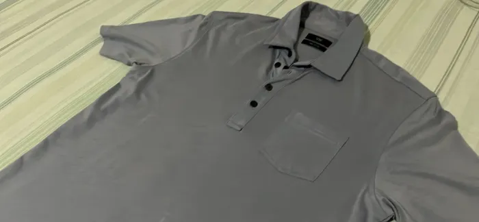 Camisa Polo Masculina VR São Paulo Algodão Pima com Bolso