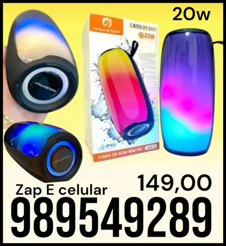 Caixa de som h,maston 20w
