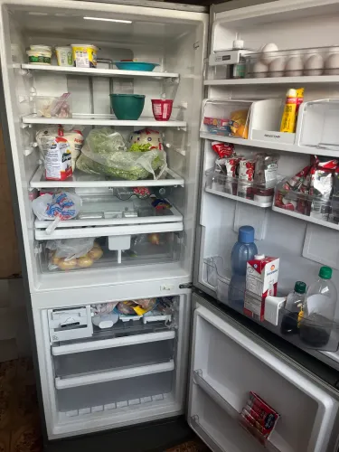 Geladeira Brastemp inox inverse