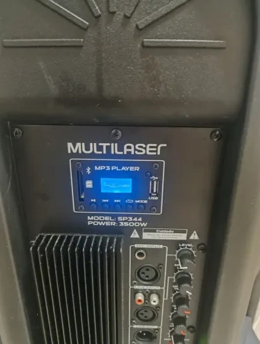 Caixa de som Multilaser 