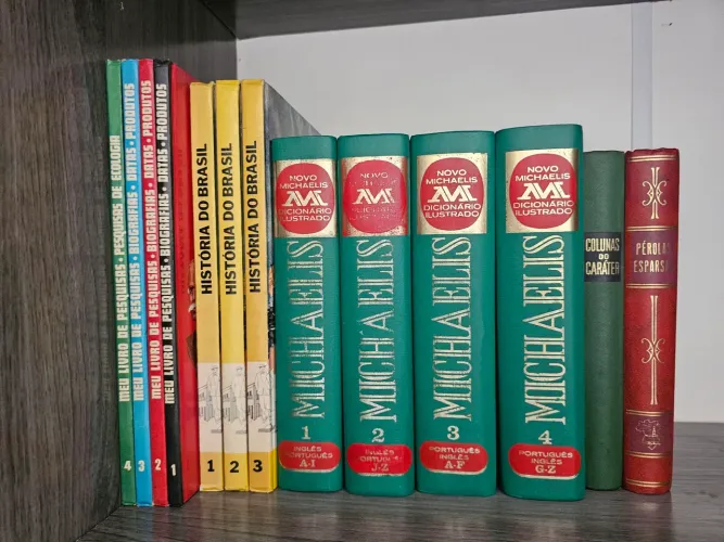 Livros coleção antiga-coleção 