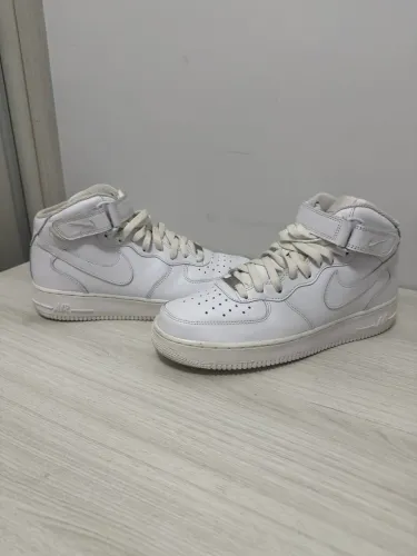 Tênis Nike Air Force 1 Mid Branco Masculino