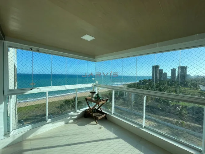 Vendo apto com vista mar de 193,58m² com 4 suítes - Guaxuma