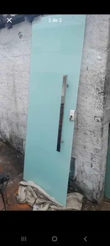 Porta de vidro 210 por 60