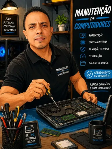 Manutenção de Computadores em domicílio