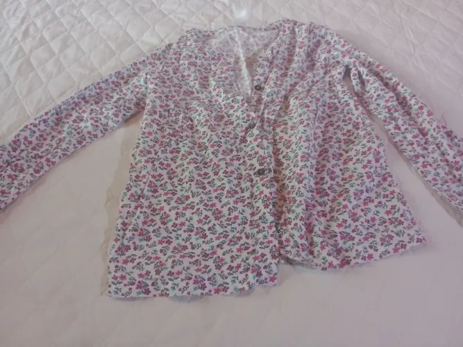 Camisa infantil Carter's floral 6 anos