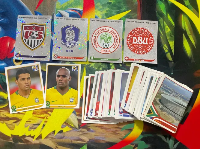 Figurinhas Copa do Mundo 2010
