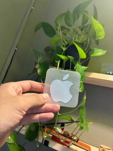 Adesivo logotipo Apple