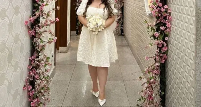 Vestido casamento civil tam G1