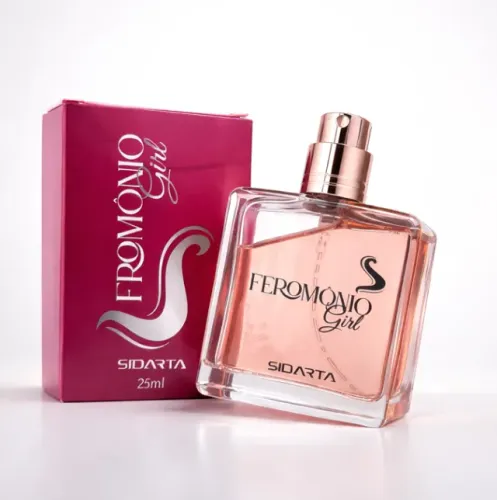 01 Feromônio Girl Sidarta - Perfume De Atração 25ml (original) Magnetismo Natural