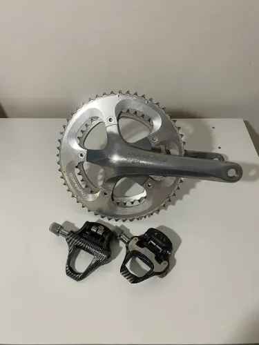 Pedivela Dura Ace + Pedal RaceWork Carbon